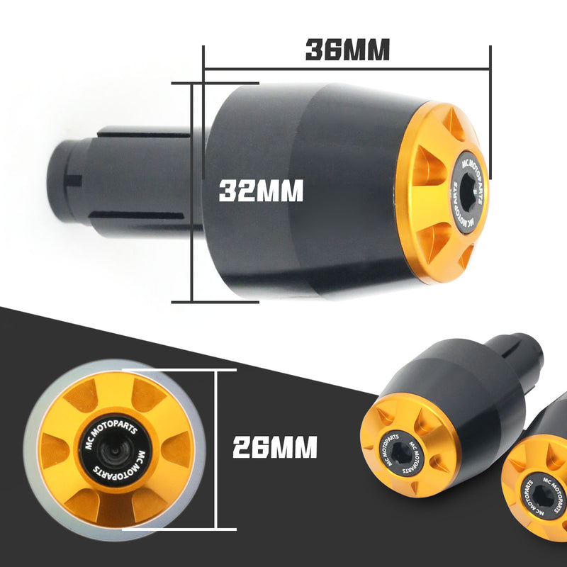 Fit Yamaha YZF R125 X-Max 250 300 STORM CNC Bar Ends