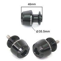 Fits Triumph Daytona Street Triple 675 06-10 ATOM 6mm Paddock Stand Swingarm Spools - MC Motoparts