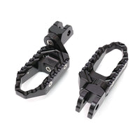 {Front}  Fits Harley Davidson Sportster Heritage TRC Touring 25mm Wide Foot Pegs - MC Motoparts