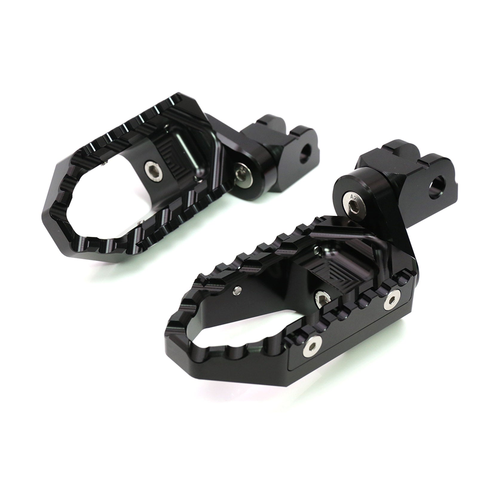 {Delantero} Se adapta a las clavijas de pie de poste ajustables Aprilia Shiver 900 SL750 de 25 mm
