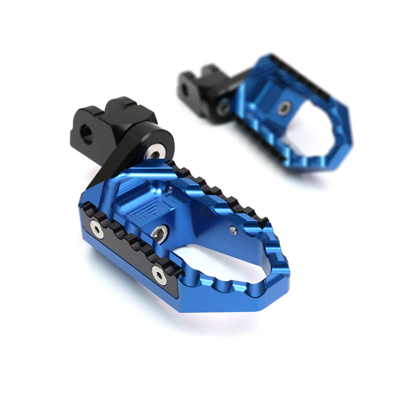 {Front}  Fits Ducati DesertX Multistrada V2 V4 S RS TRC Touring 25mm Muti-Step Foot Pegs - MC Motoparts