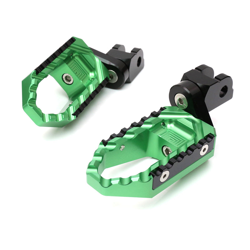 Fit Razor SX125 SX350 SX500 Touring 25mm Adjustable Extended Extension Lowering Lower Front Foot Pegs Footpegs Electric Dirt Bike MC Motoparts