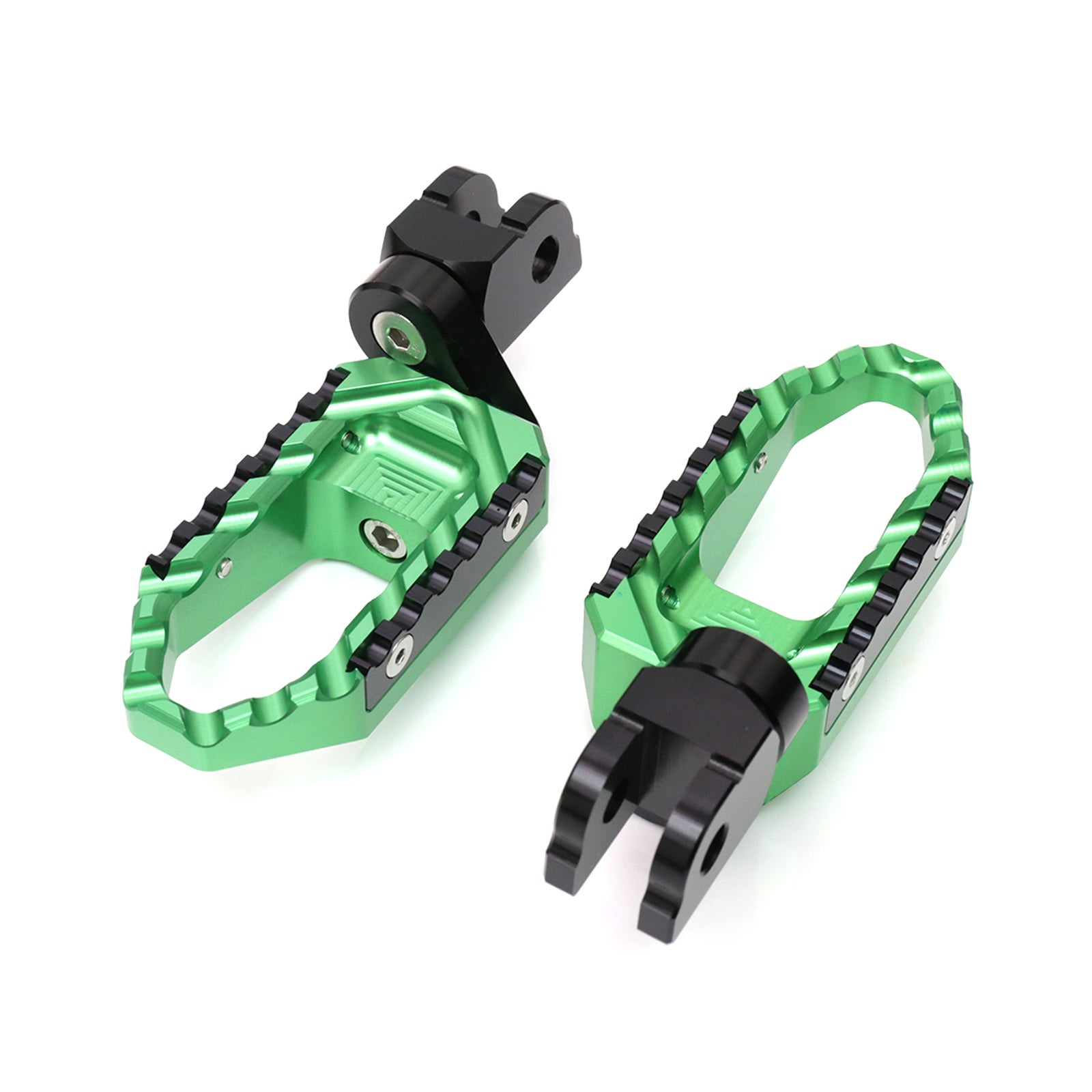 {Front}  Fits Harley Davidson Sportster Heritage TRC Touring 25mm Wide Foot Pegs - MC Motoparts