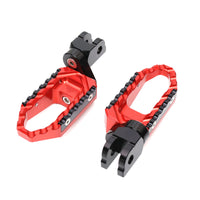 {Front}  Fits Harley Davidson Sportster Heritage TRC Touring 25mm Wide Foot Pegs - MC Motoparts
