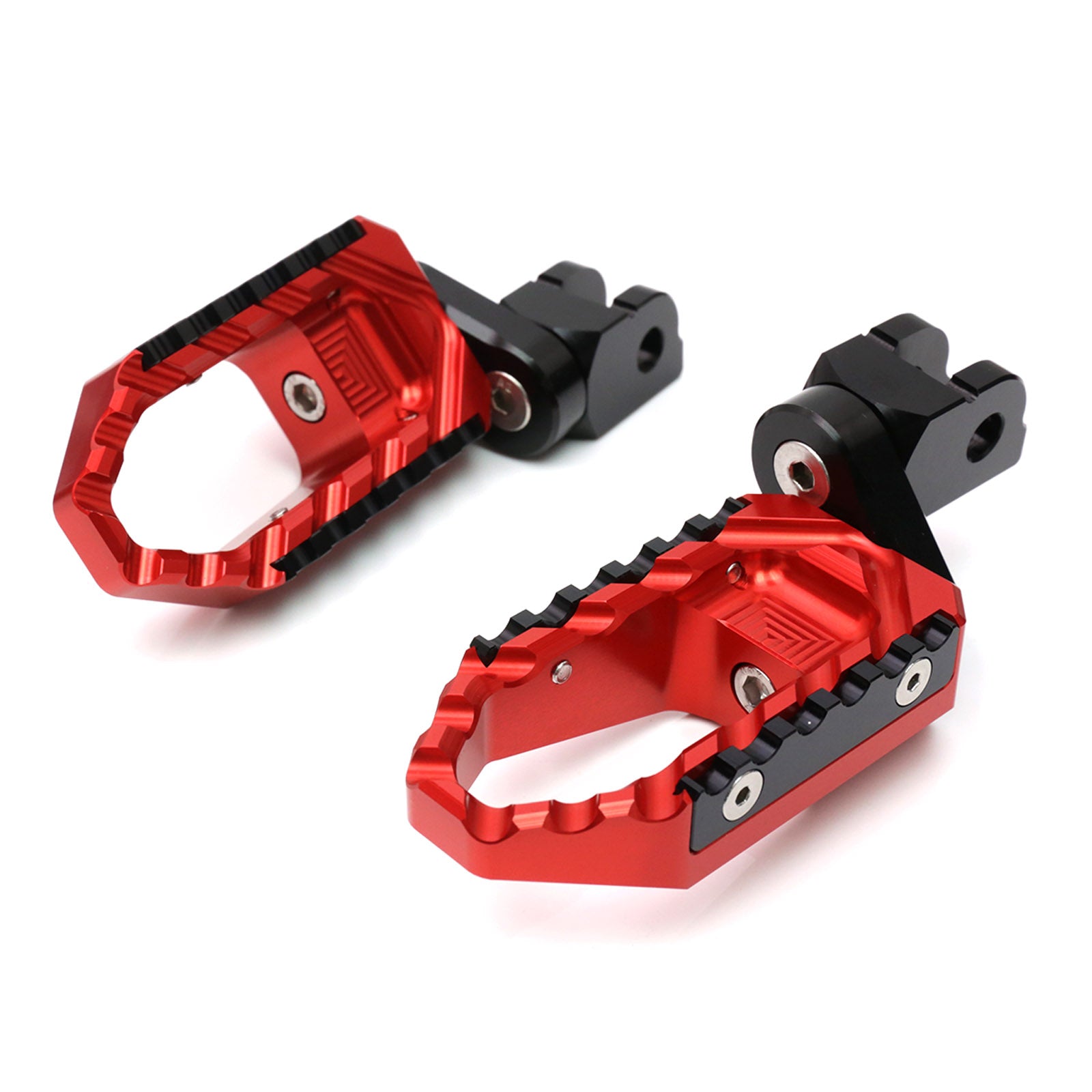 {Delantero} Se adapta a las clavijas de pie de poste ajustables Aprilia Shiver 900 SL750 de 25 mm
