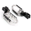 {Front}  Fits Honda CBR650R CB500X NX500 TRC Touring 25mm Multi-Step Adjustable Foot Pegs - MC Motoparts