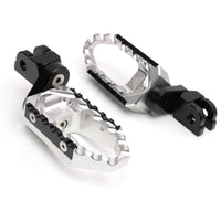 {Front}  Fits Honda CBR650R CB500X NX500 TRC Touring 25mm Multi-Step Adjustable Foot Pegs - MC Motoparts
