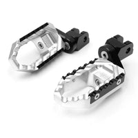 Fit Razor RSF350 RSF650 Touring 25mm Adjustable Extended Extension Lowering Lower Front Foot Pegs Footpegs Electric Dirt Bike MC Motoparts