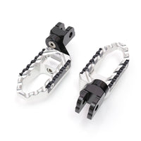 {Front}  Fits Harley Davidson Sportster Heritage TRC Touring 25mm Wide Foot Pegs - MC Motoparts
