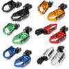 {Front}  Fits Ducati DesertX Multistrada V2 V4 S RS TRC Touring 25mm Muti-Step Foot Pegs - MC Motoparts