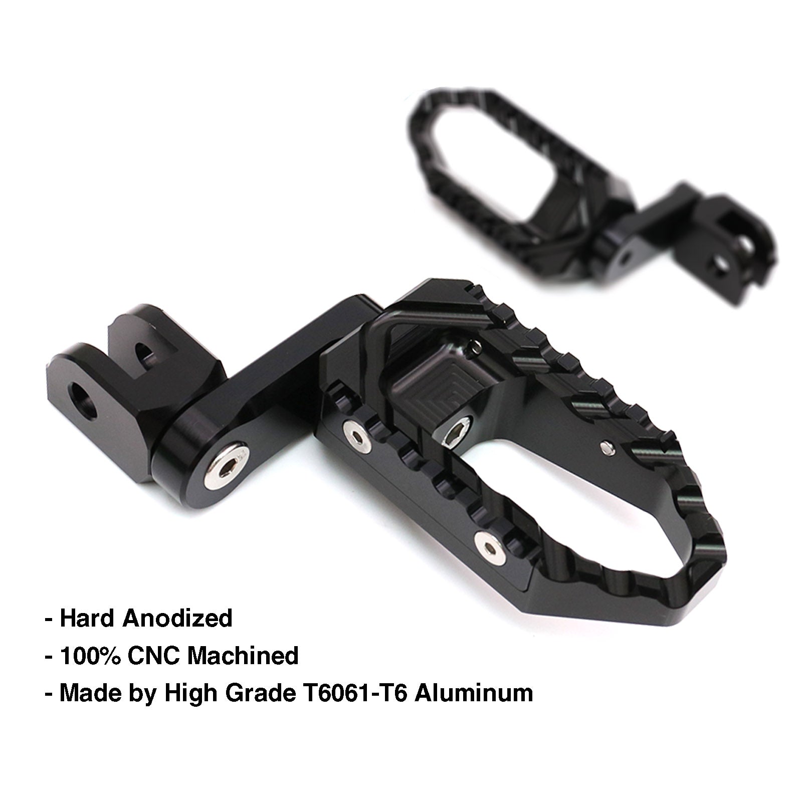 {Front}  Fits CF MOTO TRC Touring 40mm Adjustable Wide Foot Pegs