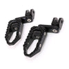 {Front}  Fits Honda CBR650R CB500X NX500 TRC Touring 40mm Multi-Step Adjustable Foot Pegs - MC Motoparts