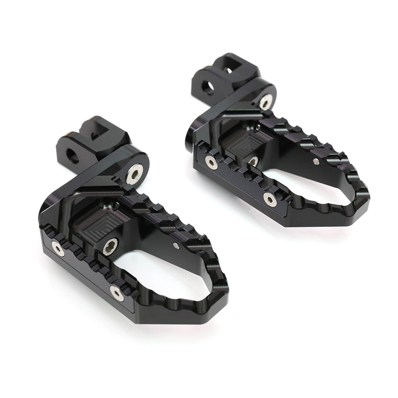 {Front}  Fits Ducati DesertX Multistrada V2 V4 S RS TRC Touring 40mm Muti-Step Foot Pegs - MC Motoparts
