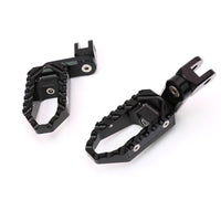 {Front}  Fits Moto Guzzi V9 V7 V100 TRC Touring 40mm Adjustable Wide Foot Pegs - MC Motoparts