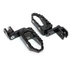 {Front}  Fits Kawasaki ZX-4RR 4R ZX-25R Ninja 1000 TRC Touring 40mm Multi-Step Lowering Foot Pegs - MC Motoparts