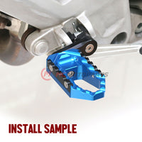 {Front}  Fits Harley Davidson Sportster Heritage TRC Touring 40mm Multi-Step Wide Foot Pegs - MC Motoparts