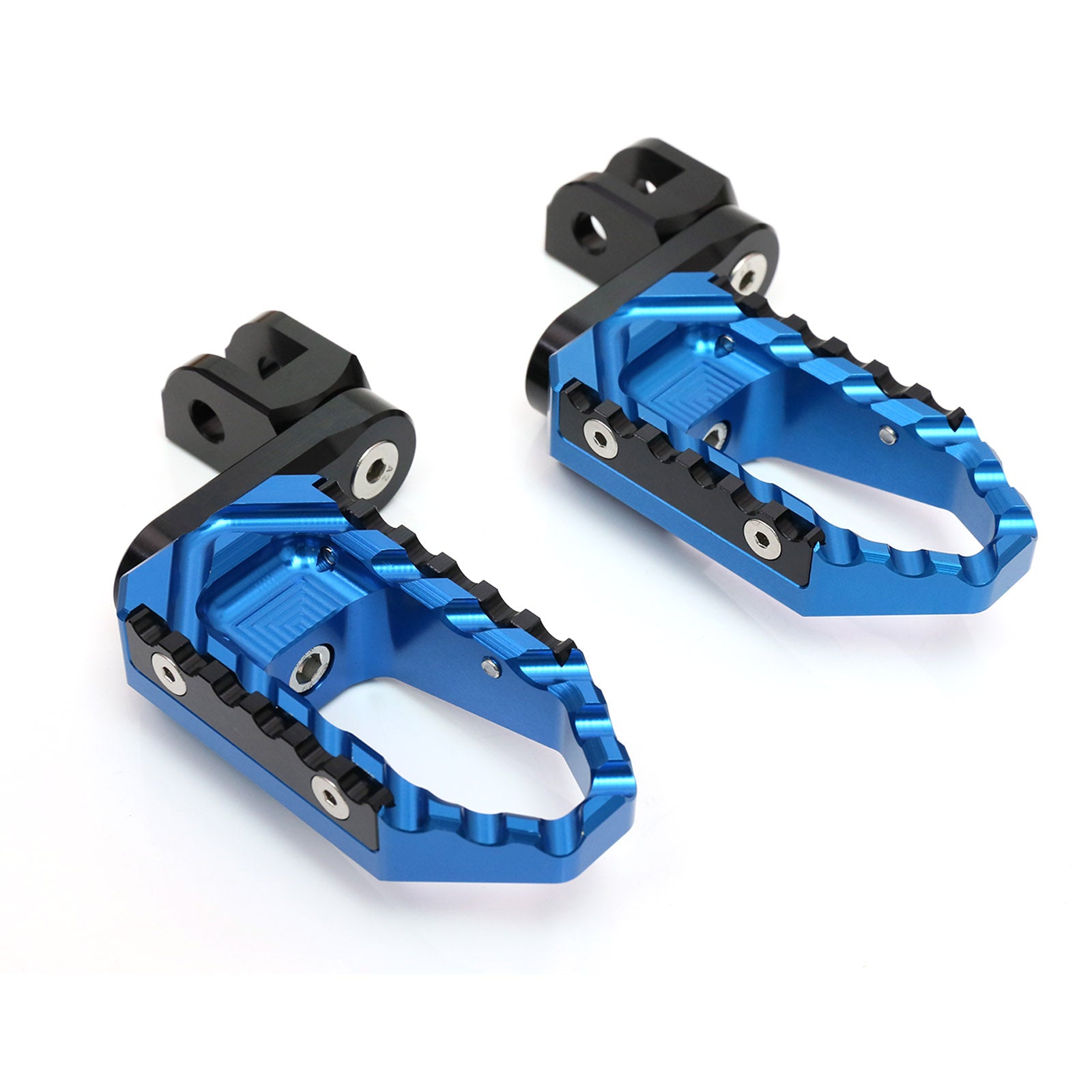 {Front}  Fits Ducati DesertX Multistrada V2 V4 S RS TRC Touring 40mm Muti-Step Foot Pegs - MC Motoparts
