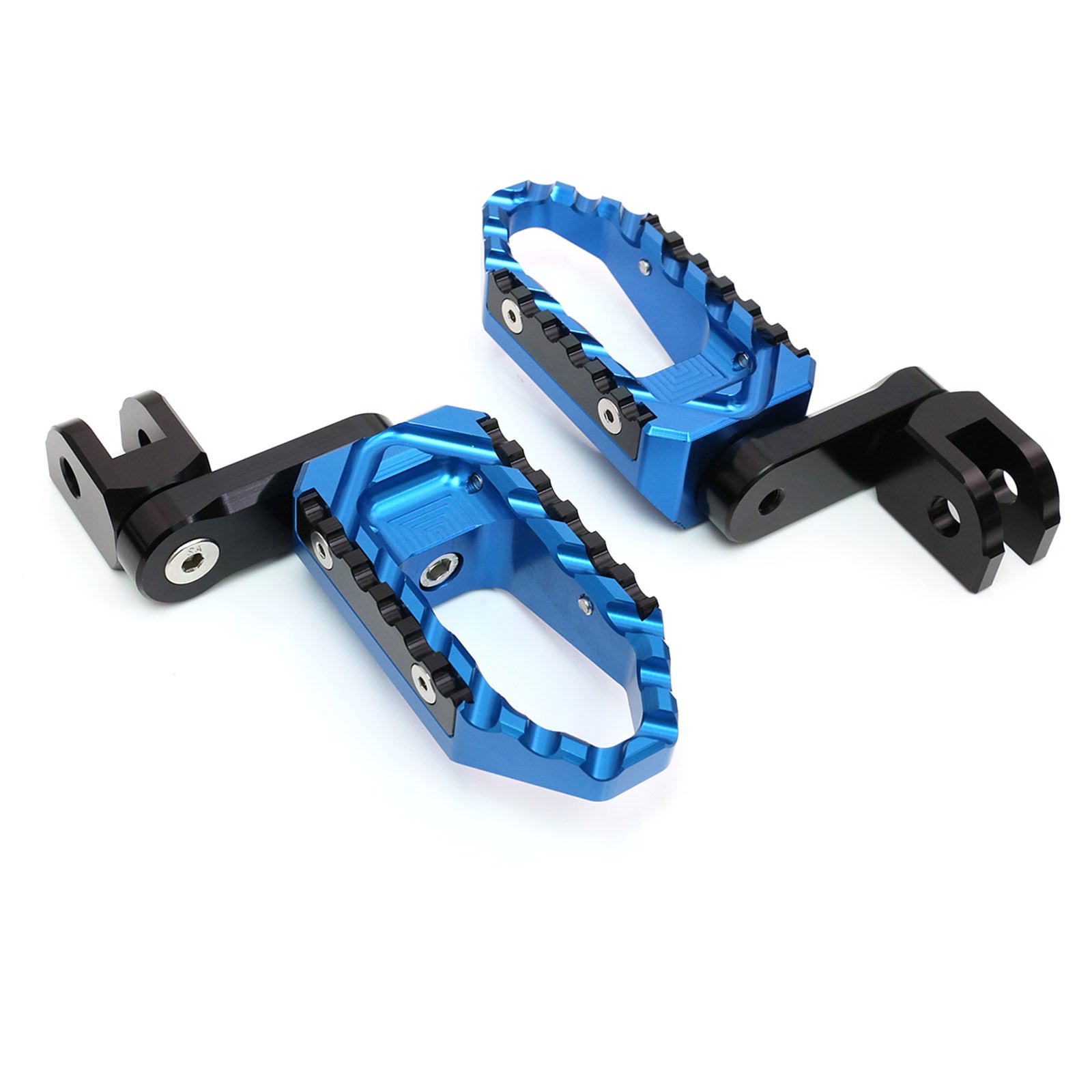 {Front}  Fits Harley Davidson Sportster Heritage TRC Touring 40mm Multi-Step Wide Foot Pegs - MC Motoparts