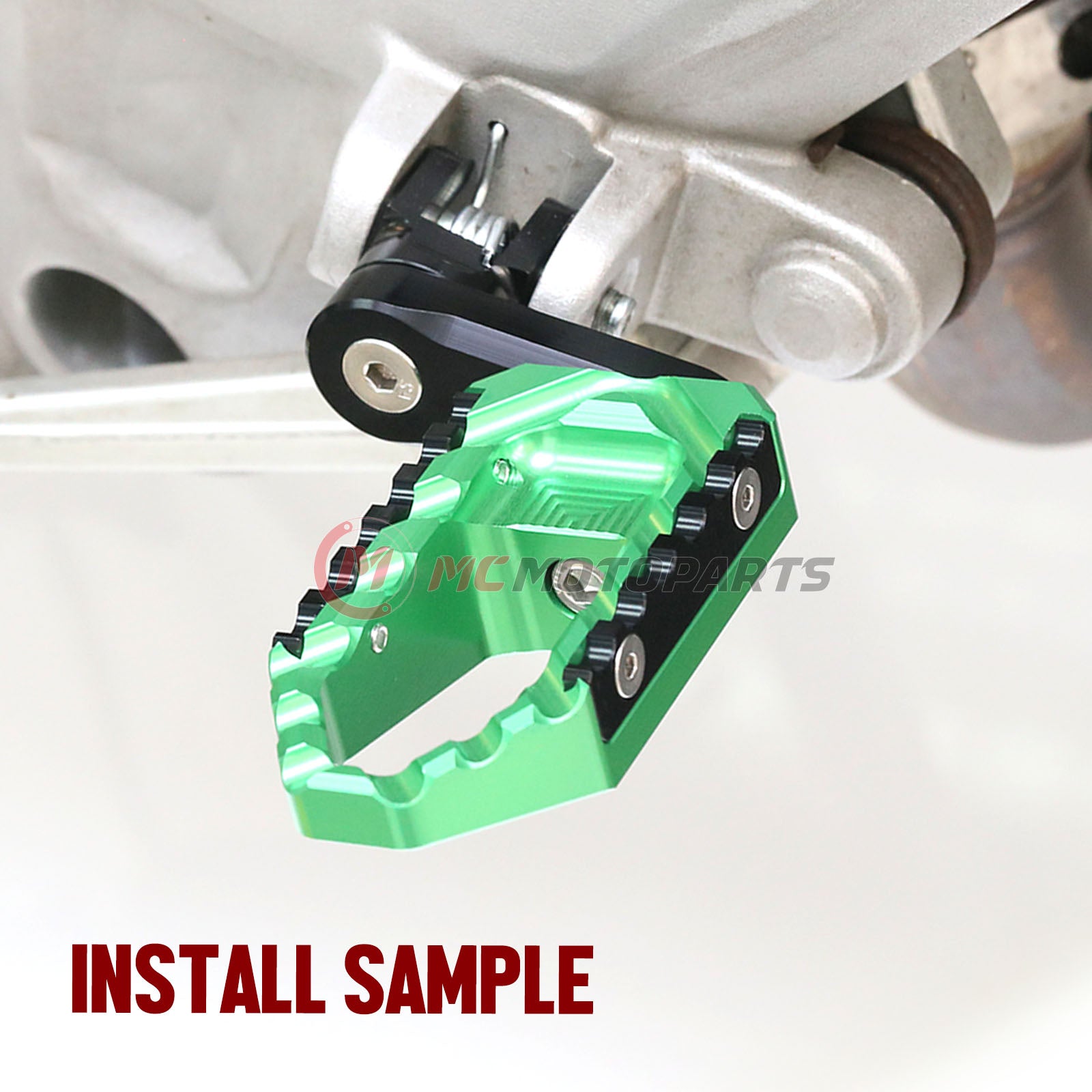 {Front}  Fits CF MOTO TRC Touring 40mm Adjustable Wide Foot Pegs
