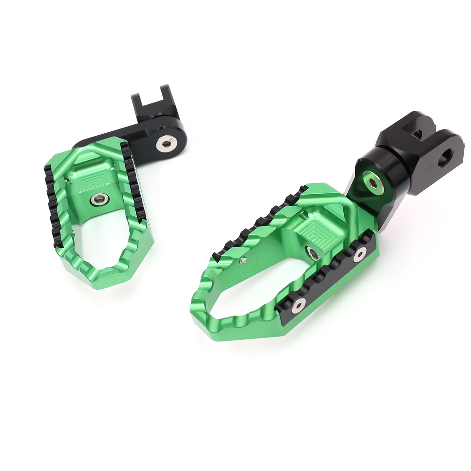 {Front}  Fits Moto Guzzi V9 V7 V100 TRC Touring 40mm Adjustable Wide Foot Pegs - MC Motoparts