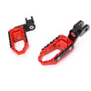 {Front}  Fits Moto Guzzi V9 V7 V100 TRC Touring 40mm Adjustable Wide Foot Pegs - MC Motoparts