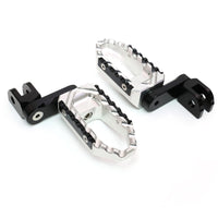 {Front}  Fits Harley Davidson Sportster Heritage TRC Touring 40mm Multi-Step Wide Foot Pegs - MC Motoparts