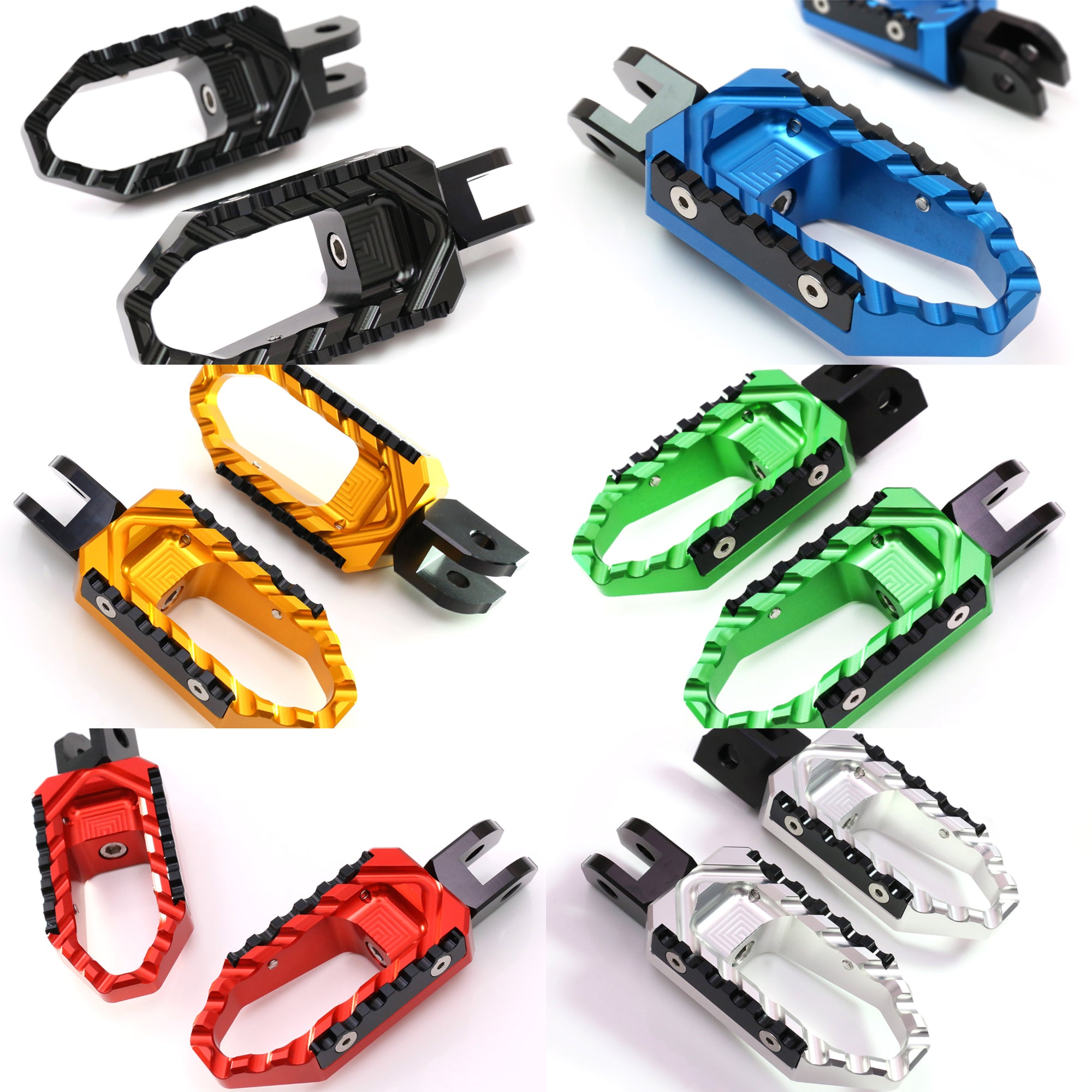 {Front}  Fits CF MOTO TRC Touring Wide Foot Pegs