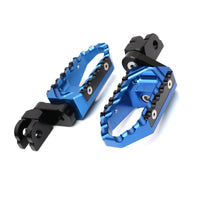 {Rear}  Fits Triumph Scrambler Bonneville EFI T100 25mm Extension TRC Touring Wide Foot Pegs - MC Motoparts