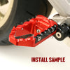 {Rear}  Fits Aprilia Tuono 660 RSV4 1100 RS660 25mm Extension TRC Touring Wide Foot Pegs - MC Motoparts