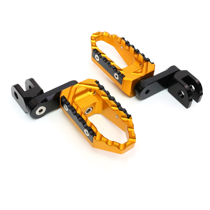 {Rear}  Fits Triumph Scrambler Bonneville EFI T100 40mm Extension TRC Touring Wide Foot Pegs - MC Motoparts