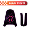 Graphic Kit Decals Fairing Sticker Custom Number For Razor MX350 MX400 - L004 Dissolve Smiley Face