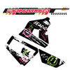 Graphic Kit Decals Fairing Sticker Custom Number For Razor MX350 MX400 (2021 or beyond) - LH007 Money Bear Graffiti
