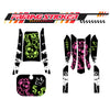 Graphic Kit Decals Fairing Sticker Custom Number For Razor MX350 MX400 (2021 or beyond) - LH007 Money Bear Graffiti