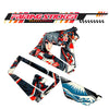 Graphic Kit Decals Fairing Sticker Custom Number For Razor MX350 MX400 (2021 or beyond) - LH010 Anime Racing Girl