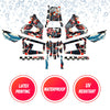 Graphic Kit Decals Fairing Sticker Custom Number For Razor MX350 MX400 (2021 or beyond) - LH010 Anime Racing Girl