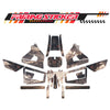 Graphic Kit Decals Fairing Sticker Custom Number For Razor MX350 MX400 (2021 or beyond) - LH017 Grey Dragon Man
