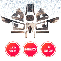 Graphic Kit Decals Fairing Sticker Custom Number For Razor MX350 MX400 (2021 or beyond) - LH017 Grey Dragon Man