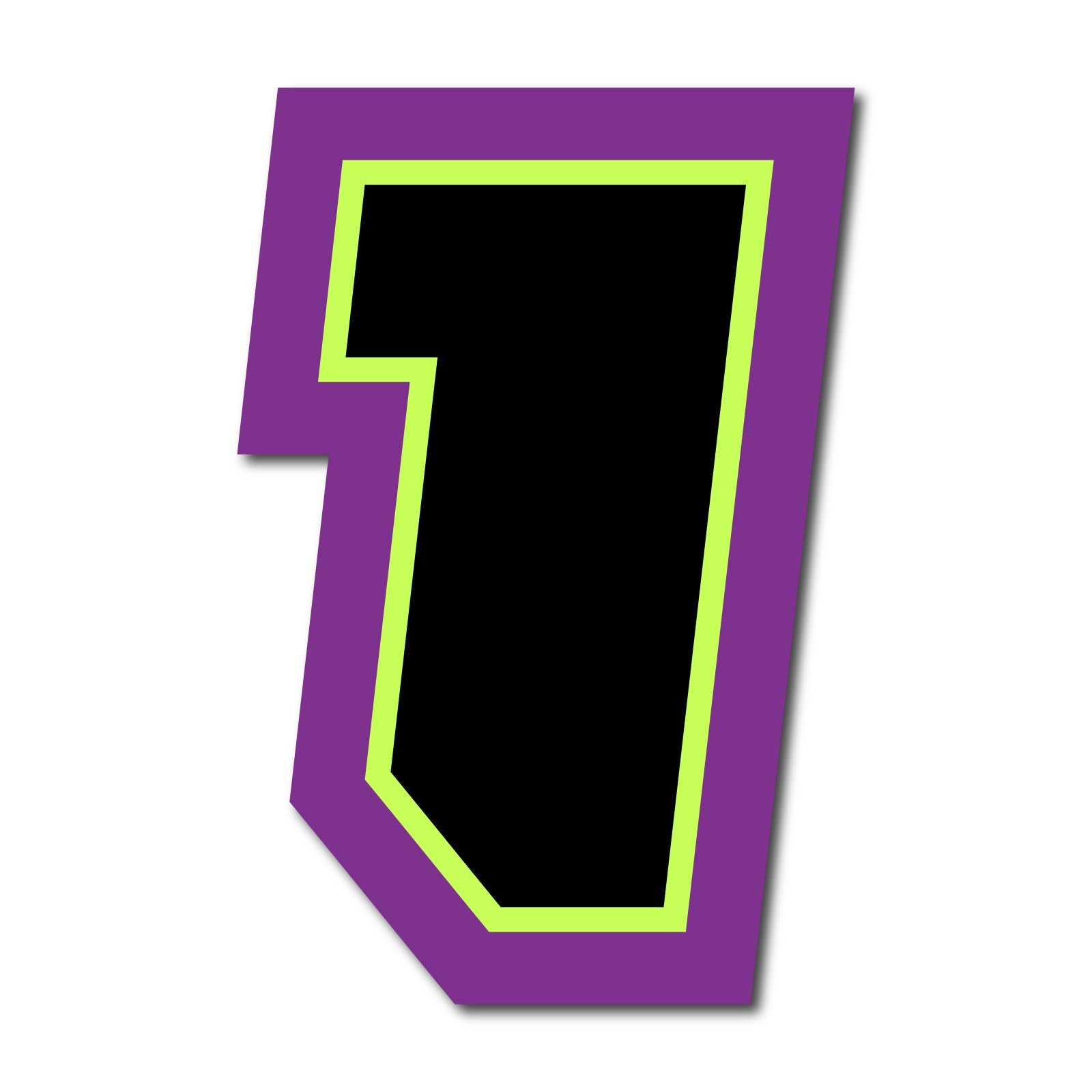 Custom Racing Number Stickers (G002 Style) – 3-Pack Personalized Dirt Bike & Motorcycle Decals - MC Motoparts