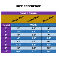 Personalize Custom MX Dirt Bike Motorcycle Racing Number Name Stickers - N31