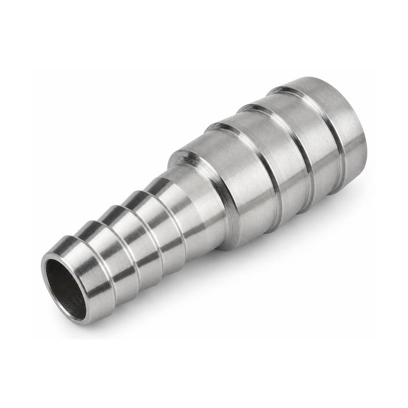 MC Motoparts 304 stainless steel hose barb reducer adapter, 20mm to 50mm straight joiner coupler
