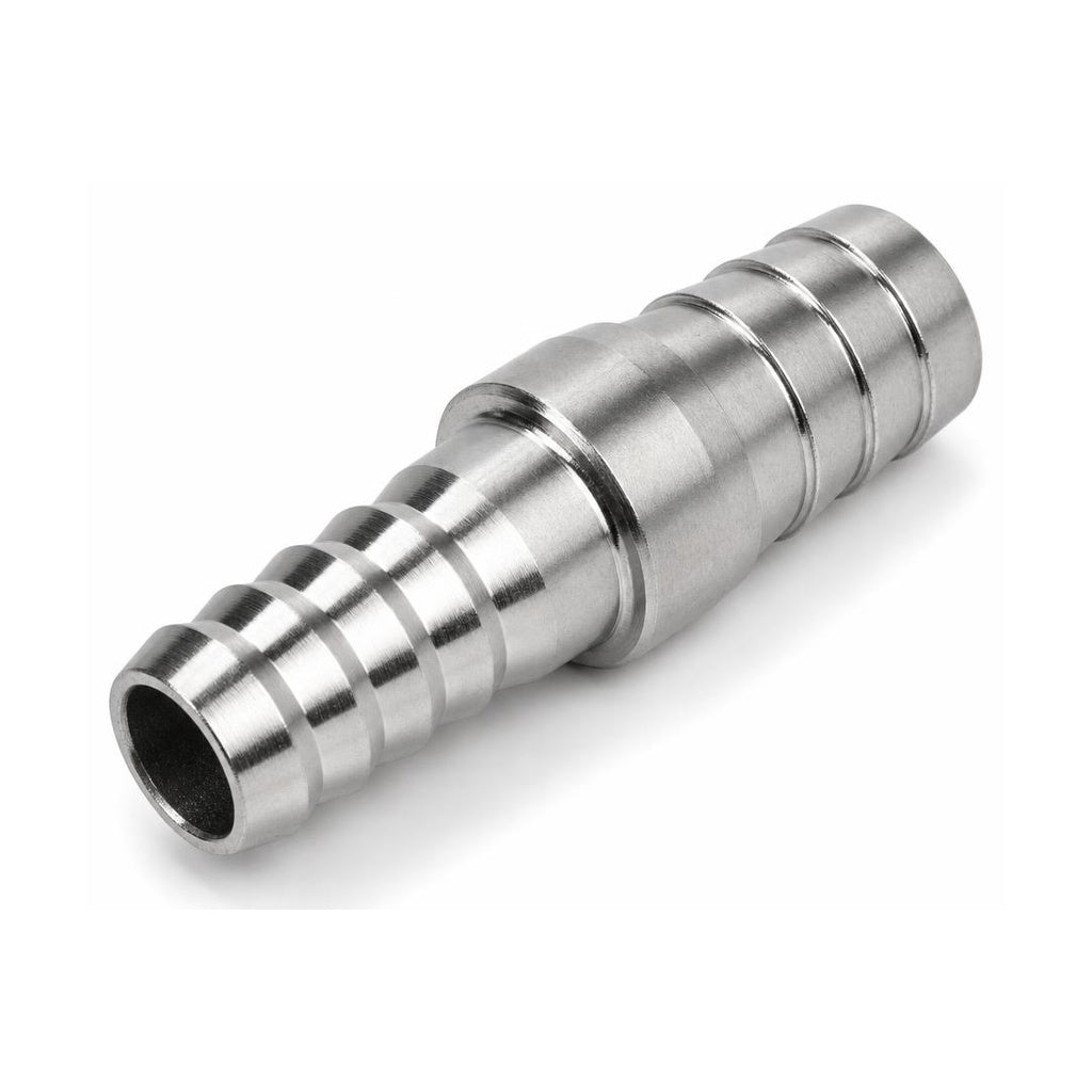 MC Motoparts 25mm to 40mm 304 stainless steel hose barb reducer joiner coupler, 50mm straight fitting