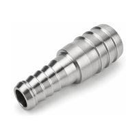 MC Motoparts 304 stainless steel hose barb reducer adapter, 25mm to 50mm straight joiner coupler
