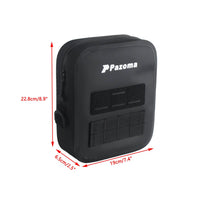 Pazoma 100% Waterproof Motorcycle Handlebar Bag Tactical Riser Bag for Harley Softail Dyna Sportster