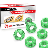 Fit Ducati Supersport Sportclassic SPOKE6 Billet M10 Rear Sprocket Nuts