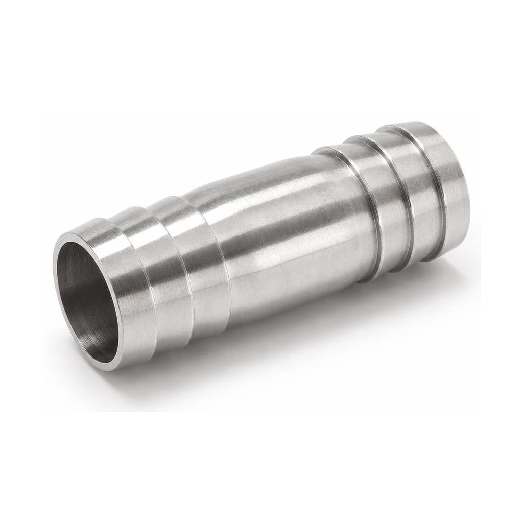 MC Motoparts 32mm 304 stainless steel straight hose barb joiner coupler adapter fitting