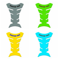 Custom Motorcycle Gas Tank Pad Protector Anti-Slip Fish Bone Shield - Upload Your Photo Image to create your unique TANK PAD