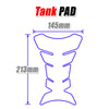 Custom Motorcycle Gas Tank Pad Protector Anti-Slip Fish Bone Shield - Upload Your Photo Image to create your unique TANK PAD