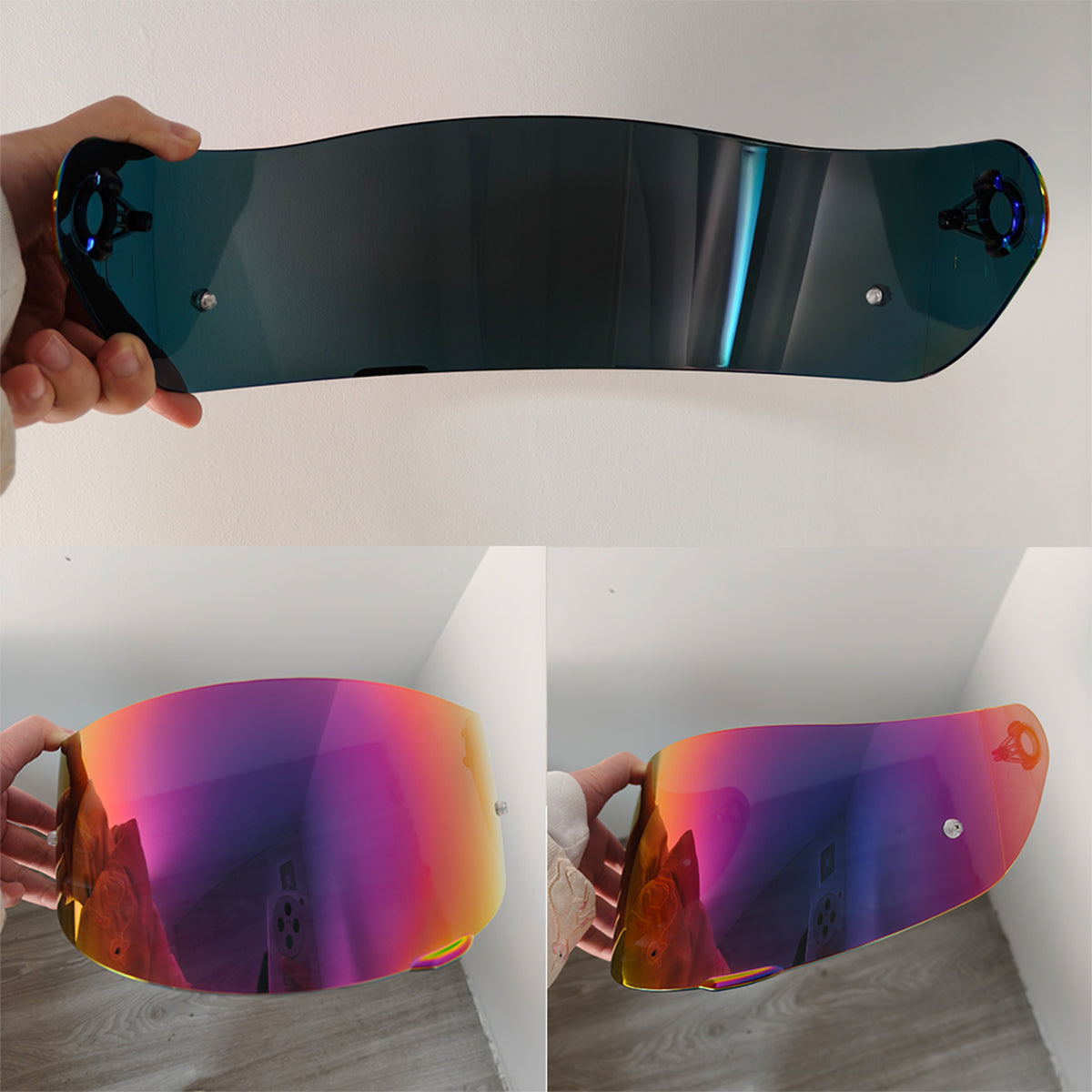 For AGV K1/S K3SV K5/S Replacement Visor – Tinted & Spectra Mirror Finishes - Daytime Use Series