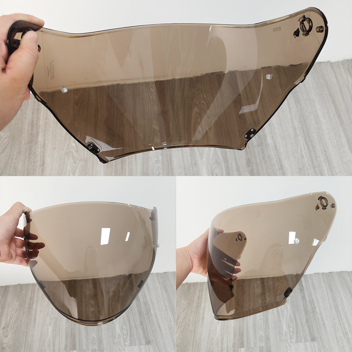 For AGV K5-JET / EVO Replacement Visor – Light Tint Finishes / Clear - Day & Night Use Series