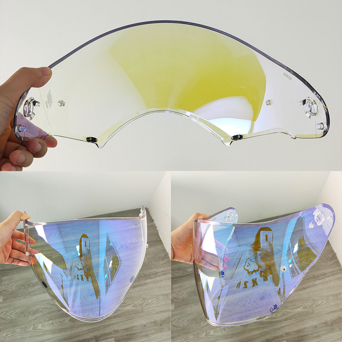 For AGV K5-JET / EVO Replacement Visor – Light Tint Finishes / Clear - Day & Night Use Series